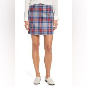 NWT Vineyard Vines plaid mini skirt